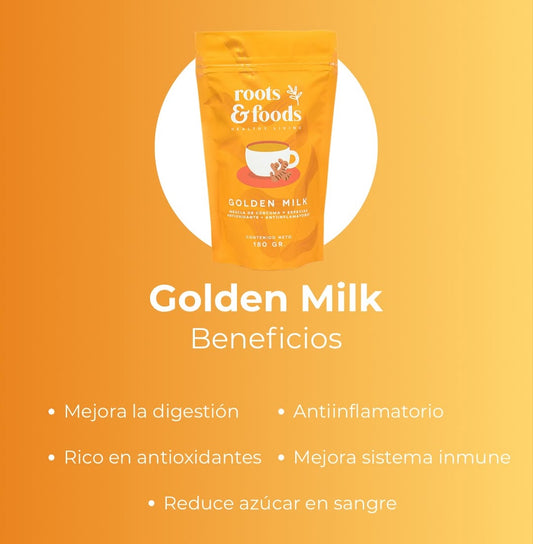 La Golden Milk se volverá tu mejor aliado si quieres cuidarte de manera natural🧡. Disfruta de sus increíbles beneficios...