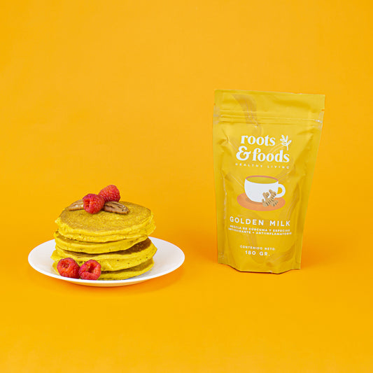 ¡Los Pancakes de Golden Milk Mas Ricos!