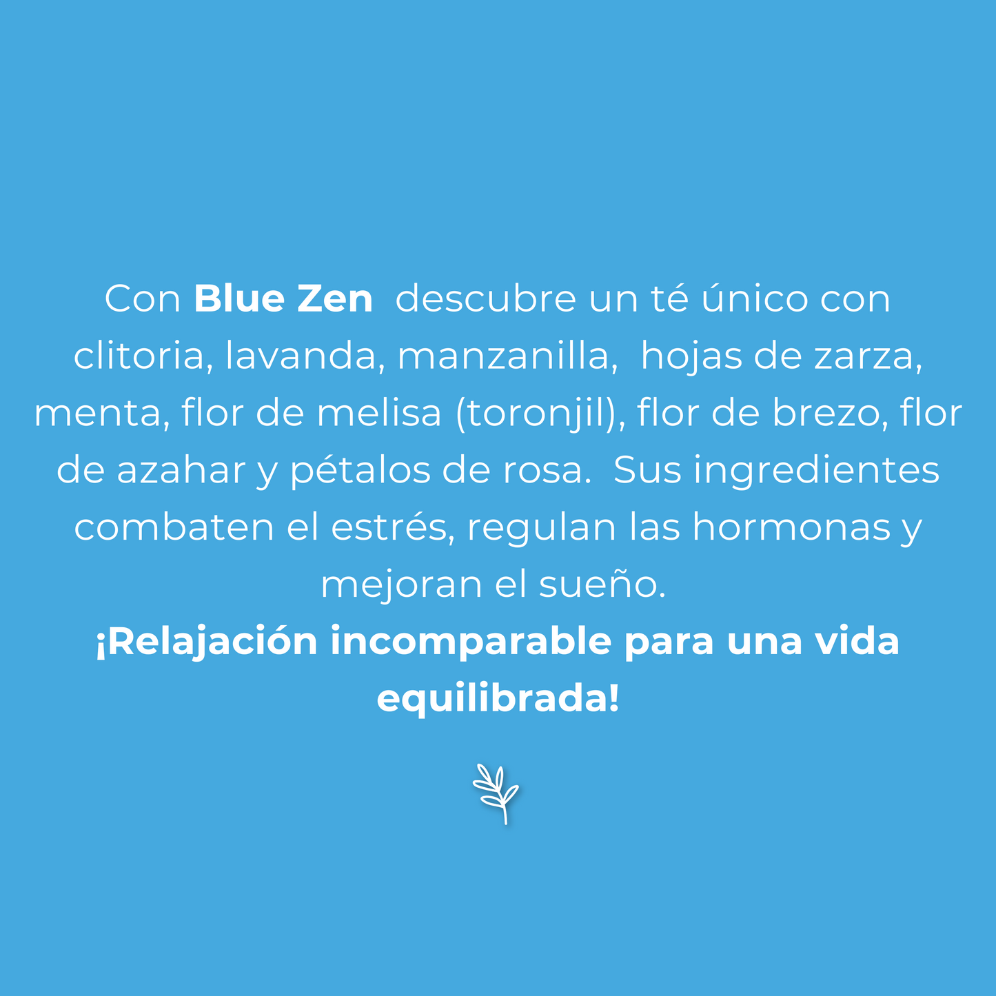 Blue Zen Matcha Azul receta secreta con ingrediente principal de Butterfly pea flower y mas de 9 flores