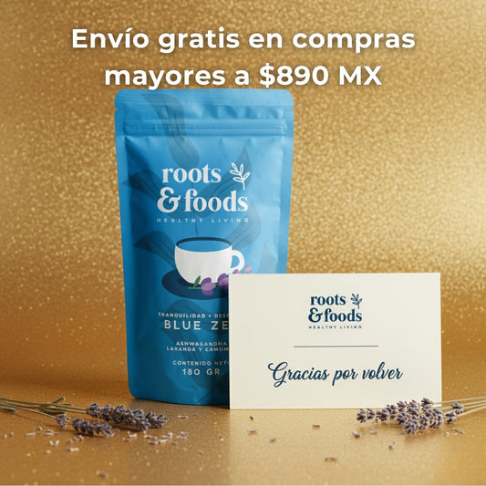 Inicia tu Ritual, Nueva Receta - Roots & Foods