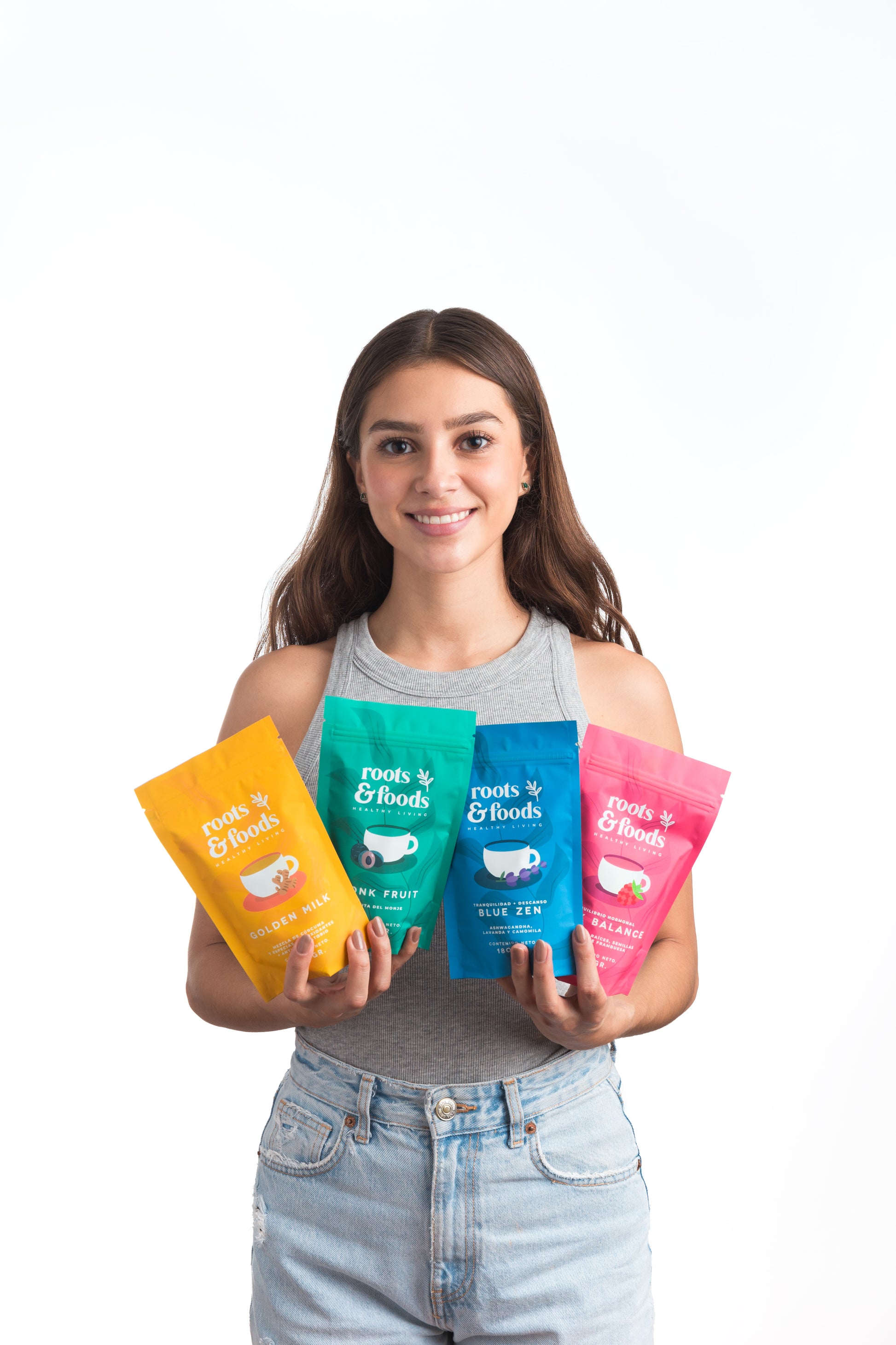 Golden Milk, BlueZen, Pink Balance y Monk Fruit conoce nuestra linea de bebidas funcionales