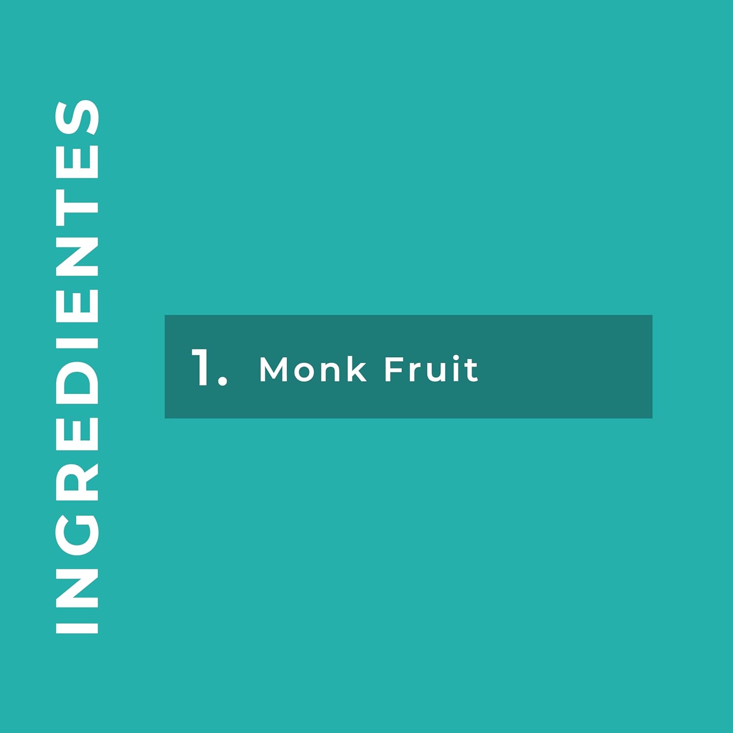 Monk Fruit o fruto del monje  Roots & Foods, un solo ingrediente, sin rellenos