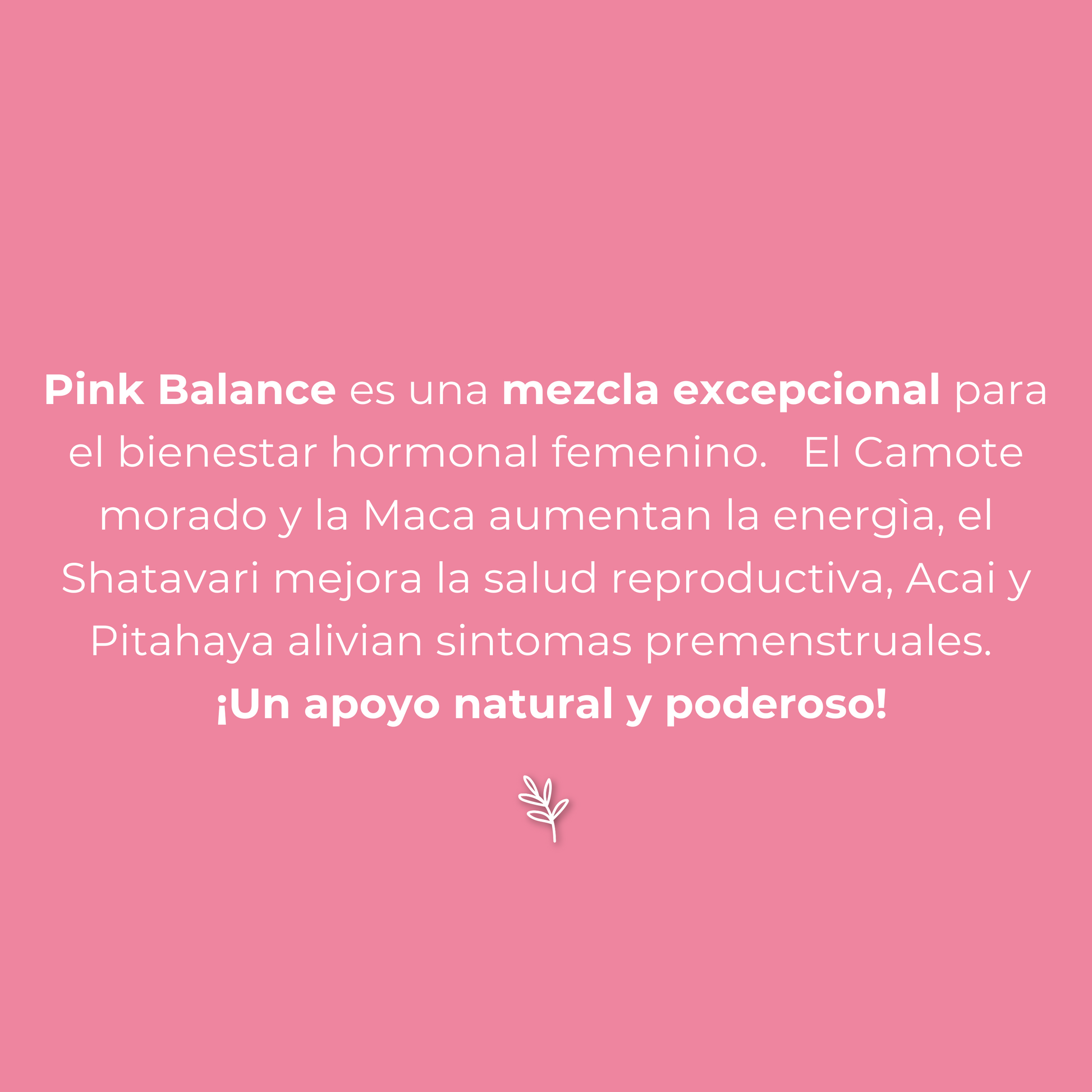 texto explicativo de los ingredientes y sus beneficios específicos 